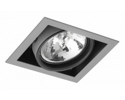 Foco Kardan PRO2 empotrar para 1 Lámpara AR111/QR111 Blanco, Gris ó Negro H182mm